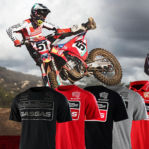 NEW STYLES ADDED TO GASGAS TROY LEE DESIGNS COLLECTION